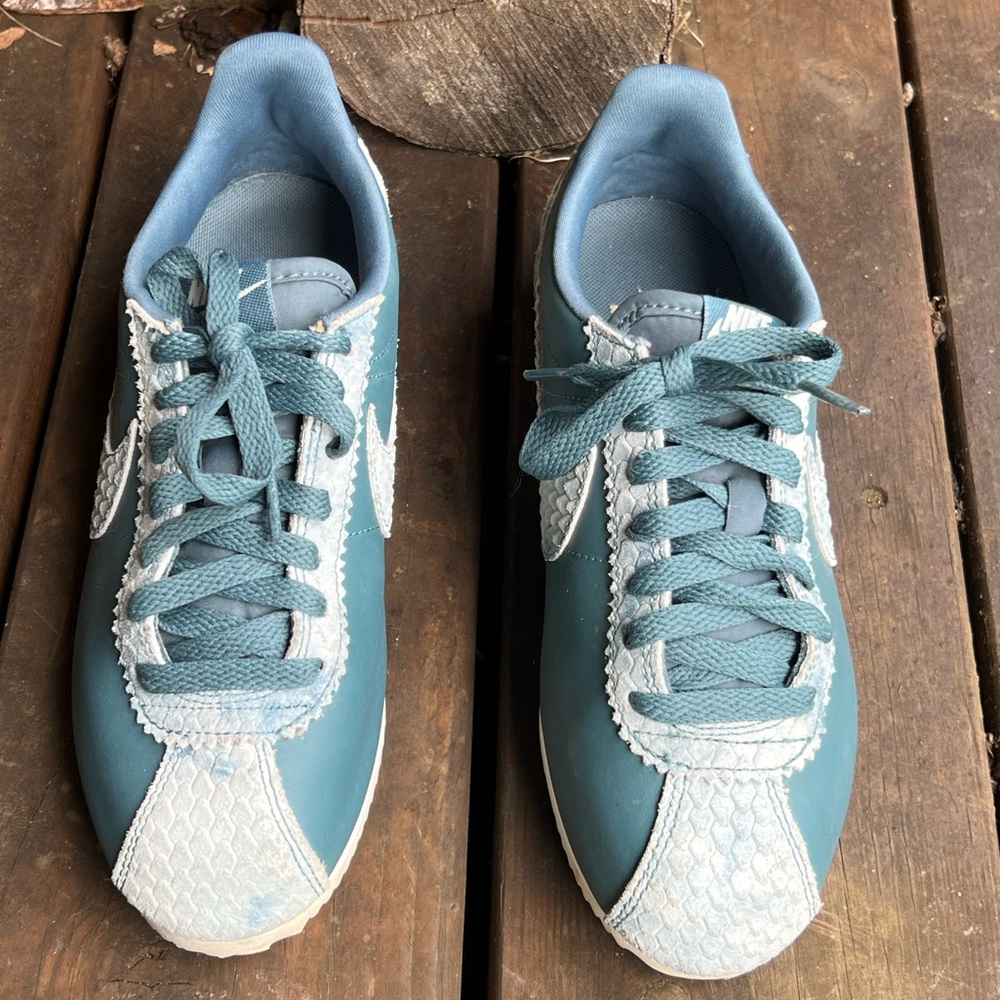 Nike Classic Cortez “Premium Iced Jade Sail” 905614 300 shoes womens size 7 - Picture 4 of 12